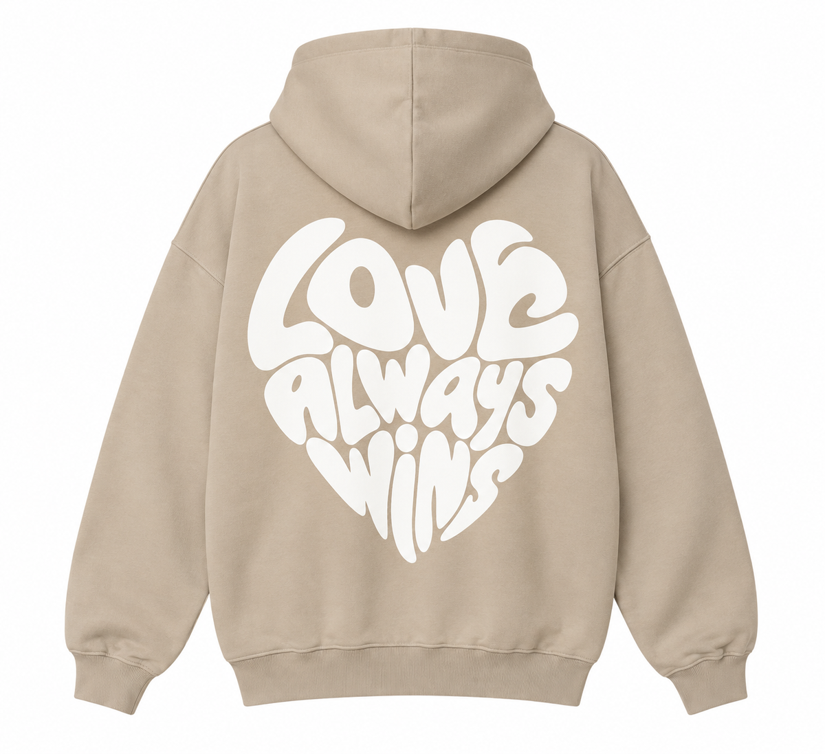 Love always wins oversized Hoodie