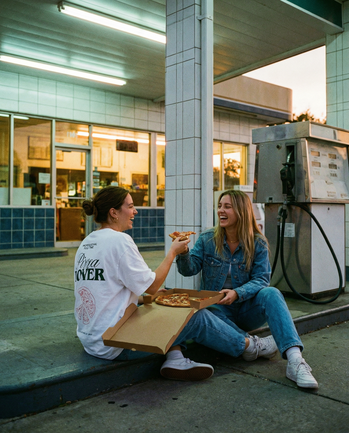 Pizza Lover oversized T-Shirt