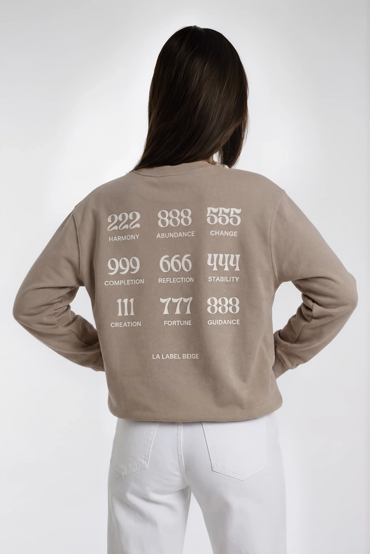 Angel Numbers Organic Cotton Sweater