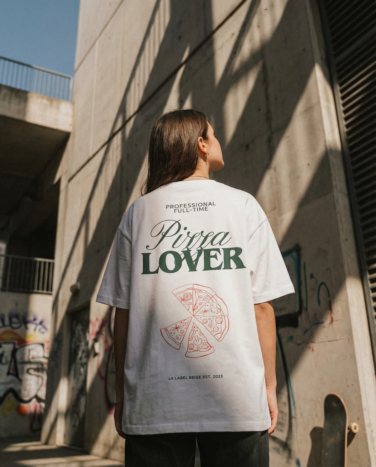 Pizza Lover oversized T-Shirt