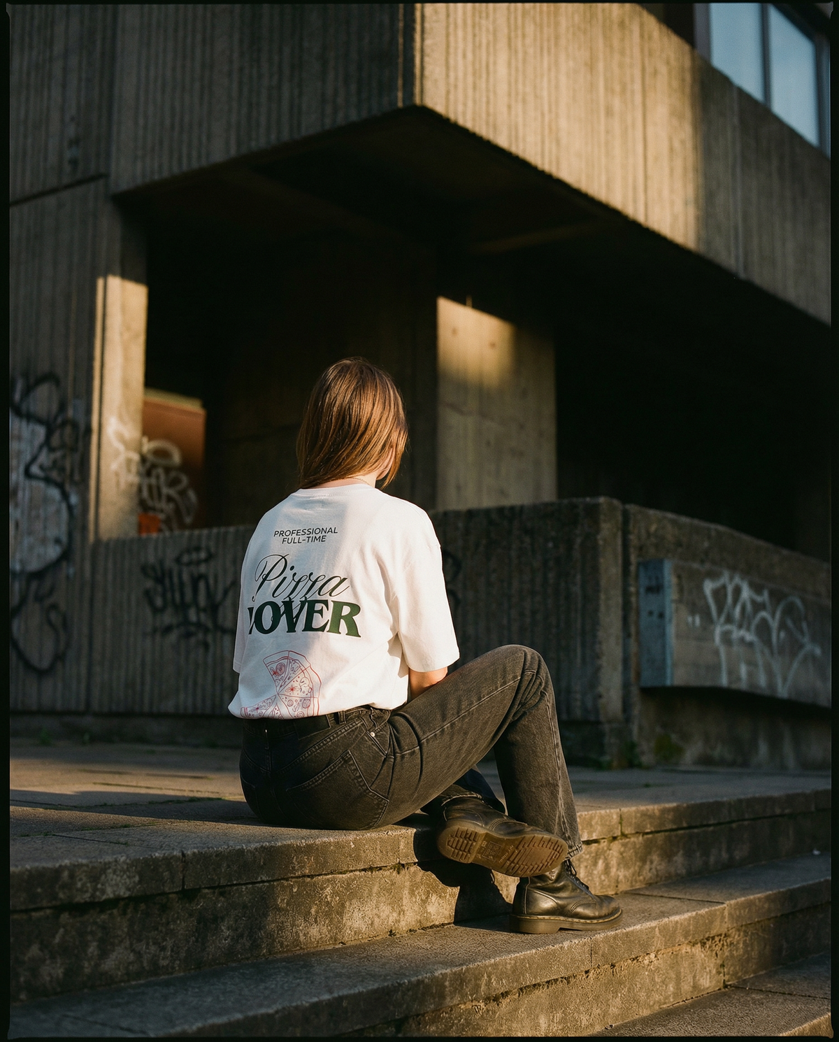 Pizza Lover oversized T-Shirt