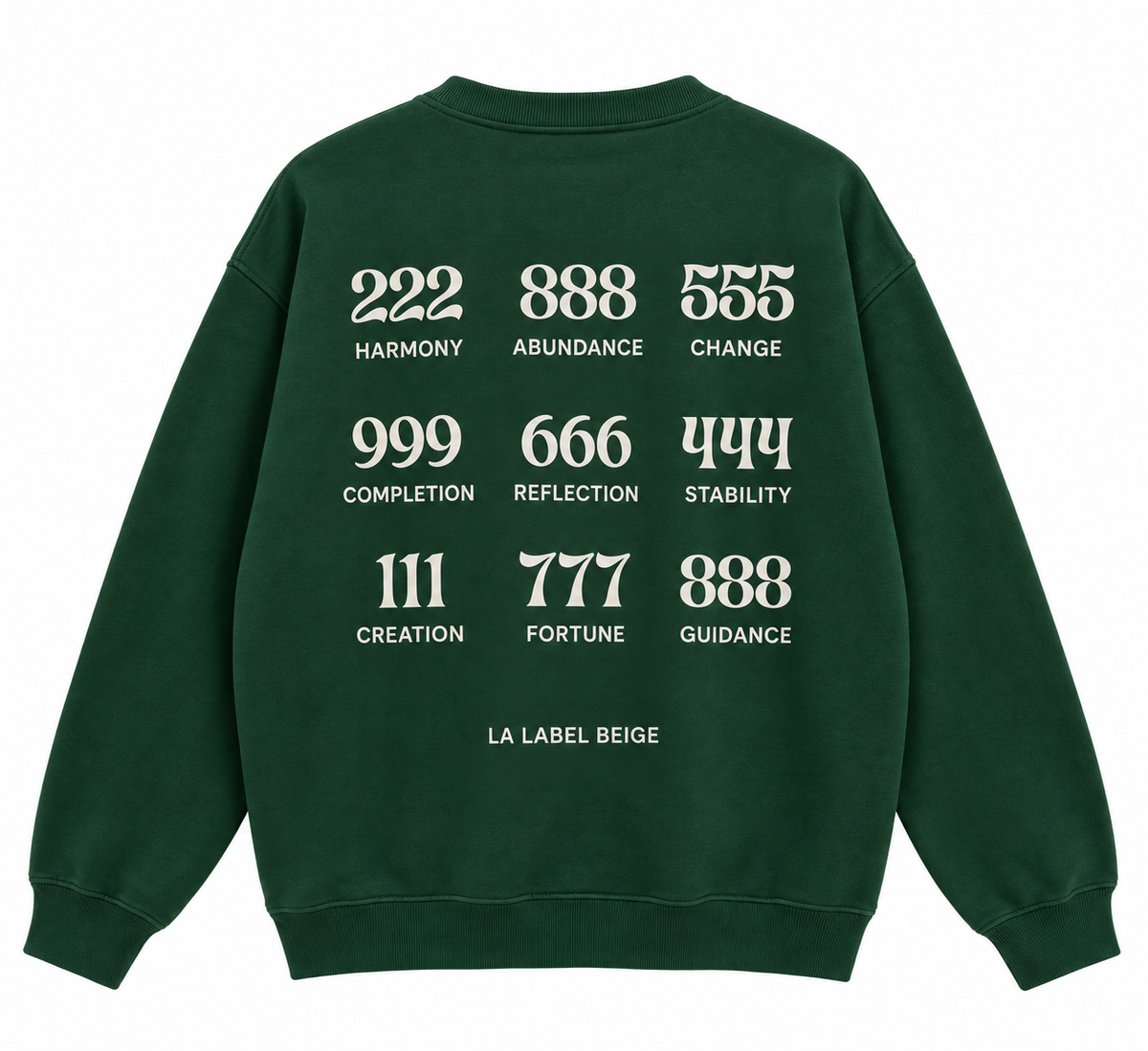Angel Numbers Organic Cotton Sweater