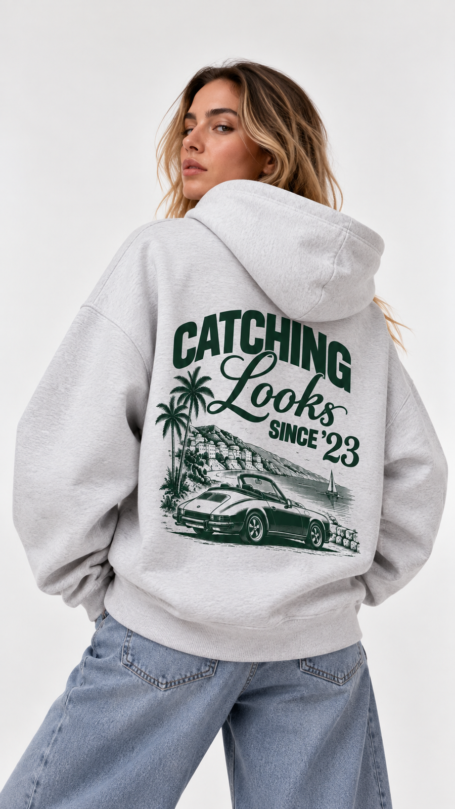 Catching Looks Oversized Hoodie